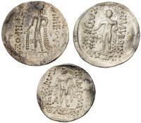 3-Piece lot of high-grade imitative Thasos tetradrachms - 2