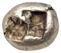 Lydia Kingdom. Alyattes, 620-563 BC. Electrum Hekte (1.75 grams) Choice VF - 2