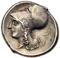 Akarnania, Argos Amphilochikon. Silver Stater (8.58 g), ca. 340-300 BC EF - 2