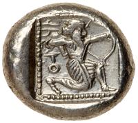 Cilicia, Tarsos. Silver Stater (10.62 g), ca. 420-410 BC EF - 2