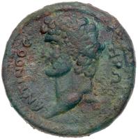 WITHDRAWN - AntinoÃ¼s. AE Medallion (38.37 g), died AD 130 VF