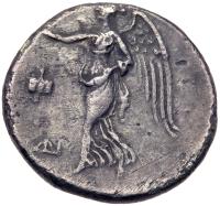 Pamphylia, Side. Silver Tetradrachm (15.46 g), ca. 205-100 BC About VF - 2