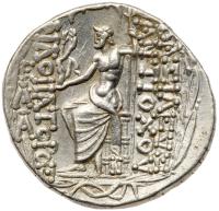 Seleukid Kingdom. Antiochos IX Philopator. Silver Tetradrachm (15.94 g), 114/3-95 BC - 2
