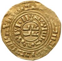 Crusaders, Latin Kingdom of Jerusalem. Anonymous. Gold Bezant (3.46 g), ca. 1180-1210 - 2