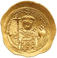 Constantine IX Monomachus. Gold Histamenon Nomisma (4.38 g), 1042-1055 EF - 2