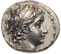 Seleukid Kingdom. Demetrios II Nikator. Silver Tetradrachm (15.70 g), first reign, 146-138 BC