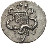 Lydia, Sardes. Silver Cistophoric Tetradrachm (12.34 g), ca. 166-160 BC Superb E - 2