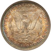 1887/6-O Morgan $1 NGC MS63 - 2