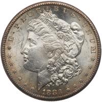 1883-S Morgan $1 PCGS MS61