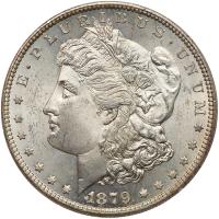 1879-S Morgan $1. Rev of 1878 PCGS MS63