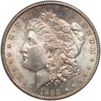 1888-S Morgan $1 PCGS MS63