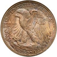 1916-D Liberty Walking 50C NGC MS63 - 2