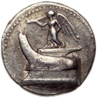 Macedonian Kingdom. Demetrios Poliorketes 306-283 BC. Silver Tetradrachm (17.00 g)