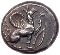 Ionia, Teos. Silver Stater (11.76 g)