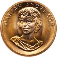 1980 Marian Anderson Gold Medal PCGS MS68