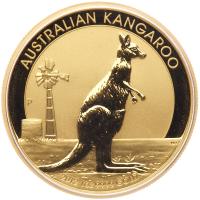 Australia. Kangaroo 100 Dollars Gold Coin, 2012 Choice Brilliant Unc - 2