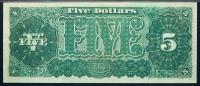 1890 $5 Treasury Note. Fr. 361. PMG Ch Unc 64 EPQ. - 2