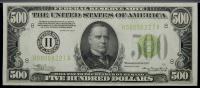 1934, $500 Federal Reserve Note. St. Louis. Fr. 2201-H