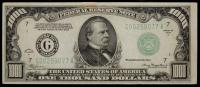 1934-A, $1000 Federal Reserve Note. Chicago. Fr. 2212-G