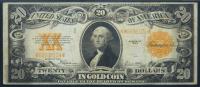 1922, $20 Gold Certificate
