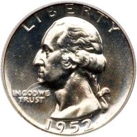 1952 Franklin 50C PCGS Proof 67