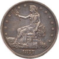 1877 Trade $1 PCGS VF25