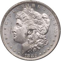 1882-CC Morgan $1 MS60 plus