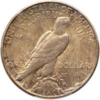 1927-S Peace $1 PCGS AU58 - 2