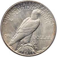 1928 Peace $1 PCGS AU55 - 2