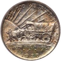 1926 Oregon Trail 50C PCGS MS66 - 2