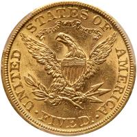 1908 $5 Liberty PCGS MS61 - 2