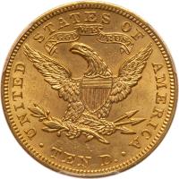 1905 $10 Liberty PCGS Unc Details - 2