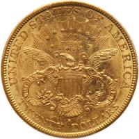 1879-S $20 Liberty PCGS AU55 - 2