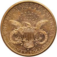 1883-S $20 Liberty PCGS AU55 - 2