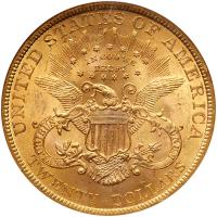 1897 $20 Liberty NGC MS62 - 2