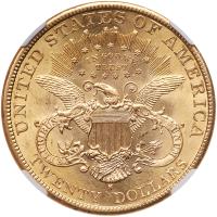 1898-S $20 Liberty NGC MS61 - 2