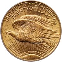 1920 $20 St. Gaudens PCGS MS62 - 2