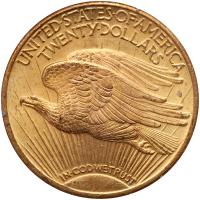 1924 $20 St. Gaudens PCGS MS62 - 2