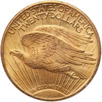 1924 $20 St. Gaudens PCGS MS61 - 2