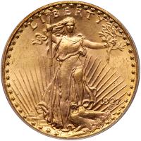 1927 $20 St. Gaudens PCGS MS64