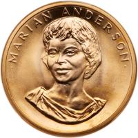 1980 Marian Anderson Gold Medal PCGS MS67