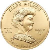 2014-W First Spouse Ellen Wilson $10 Gold Coin