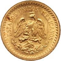 Mexico. 2Â½ Pesos, 1945 Brilliant Unc - 2