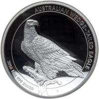 Australia. Wedge-Tailed Eagle 8 Dollars, 2016-P NGC PF70 UC