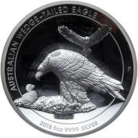 Australia. Wedge-Tailed Eagle 8 Dollars, 2018-P NGC PF70 UC