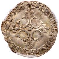 France. Sol Parisis, 1565-P (Dijon) PCGS EF40 - 2