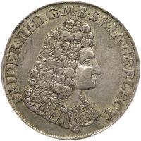 German States: Brandenburg. 2/3 Taler, 1692-ICS PCGS EF40