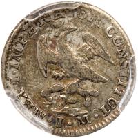 Mexico. Â½ Real, 1823-Mo JM PCGS VF35 - 2