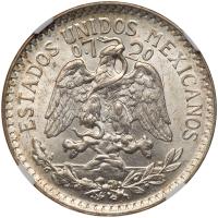 Mexico. 50 Centavos, 1919-M NGC MS64 - 2