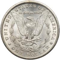 1880-CC Morgan $1. Rev of 1879 - 2